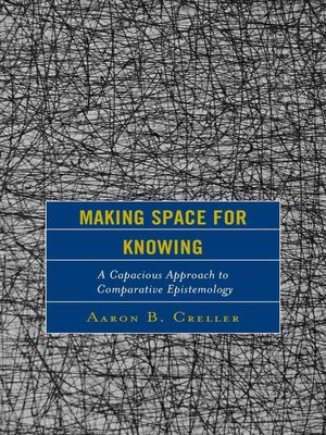 cover image of Making Space for Knowing